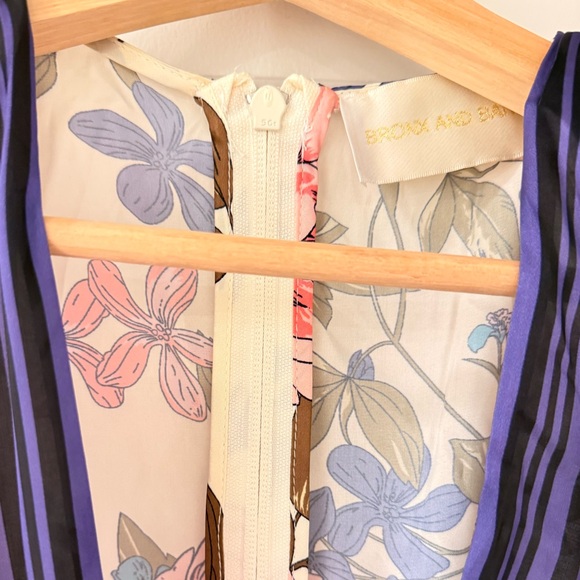 NWOT BRONX AND BANCO Bedouin Peony Coastal Mini Dress - Picture 13 of 17